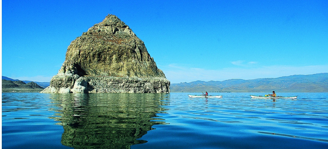 Kayaking lakes in Nevada