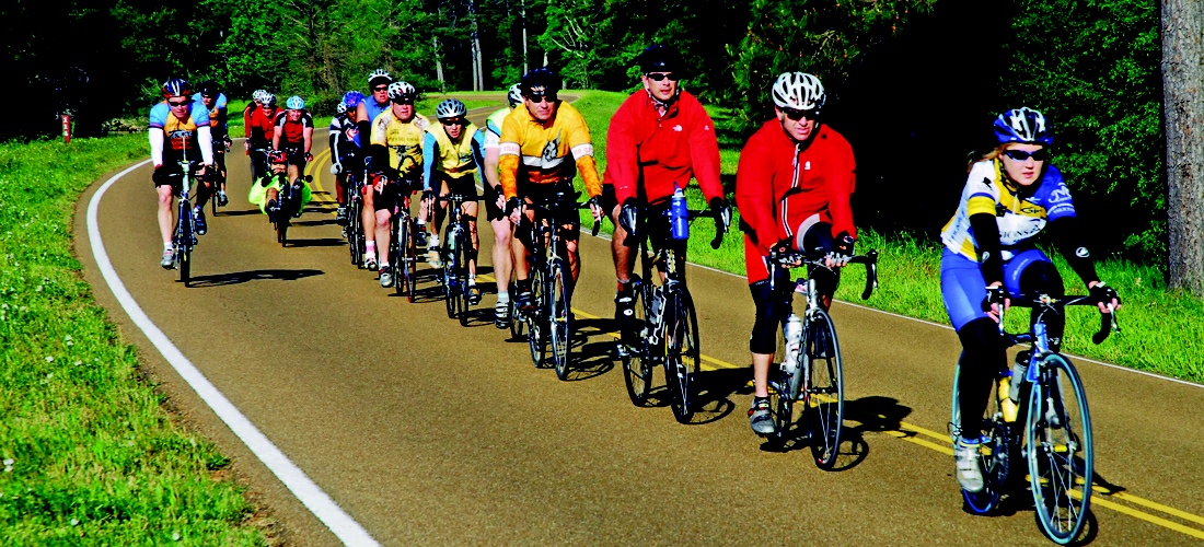 Cycling Natchez Trace Park in Mississippi