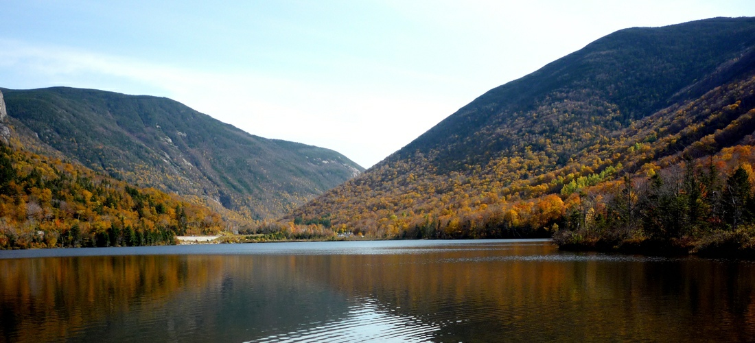 Franconia Lake in New Hampshire - USA Travel Guide.