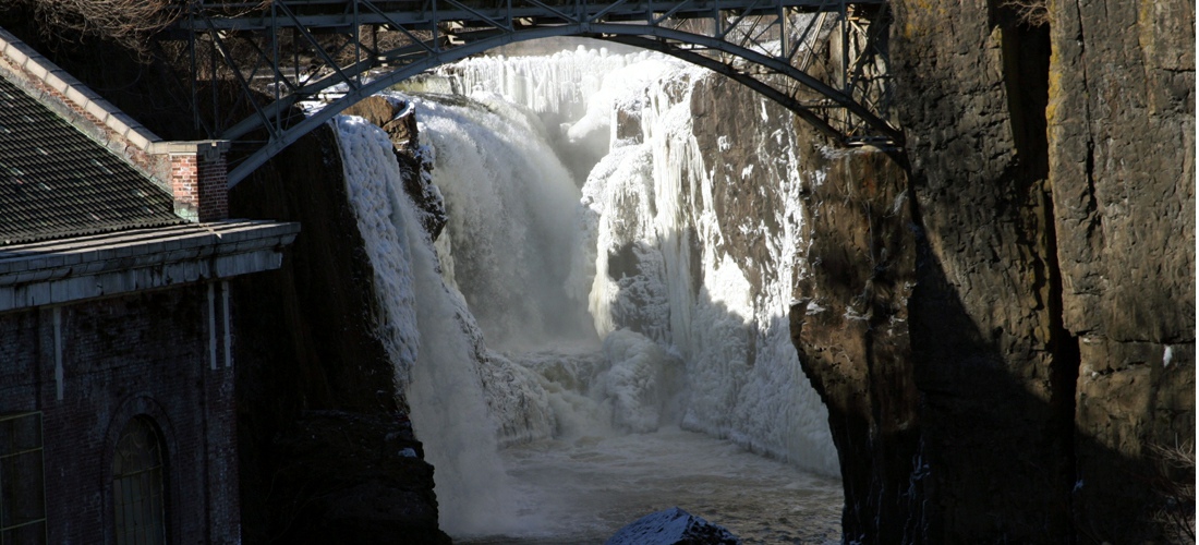 Patterson Waterfalls in Patterson New Jersey - a beautiful place in New Jersey.