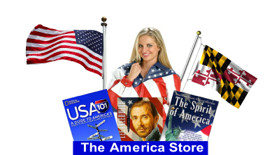 The America Store, Flags, Books, Videos, Patriotic Clothing, Flag Pins and more!