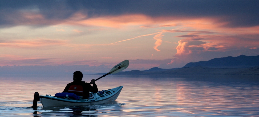 Antelope Island State Park is a Utah state park on Antelope Island in the Great Salt Lake.