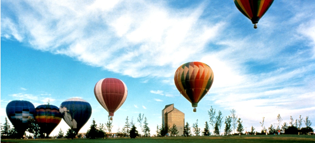 Ballooning over Grand Traverse