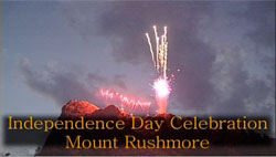 Mount Rushmore 4th of July Fireworks