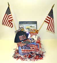 Patriotic Gift Basket