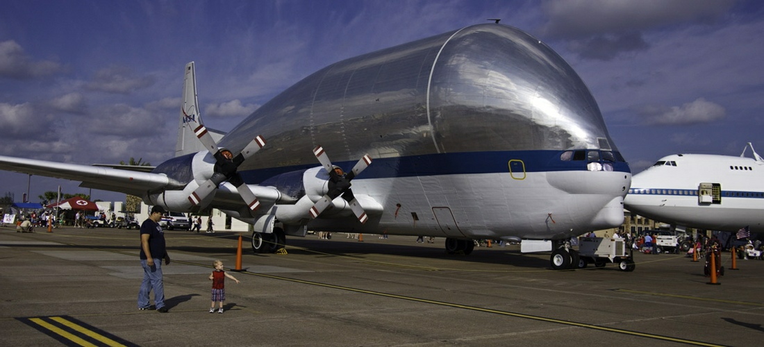The Super Guppy aircraft was acquired by NASA from the European Space Agency under an International Space Station barter agreement. Manufactured by Airbus Industries, ESA supplied the aircraft to offset the cost to NASA of carrying ESA experiment equipment to the station as part of two future Space Shuttle flights.